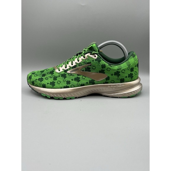 BROOKS Launch 6 Women's Size 9 B 120285 Lucky St Patrick's Day Print - Picture 12 of 14